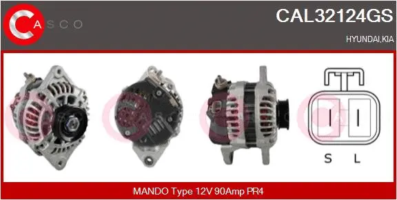 Alternator (CAL32124GS)
