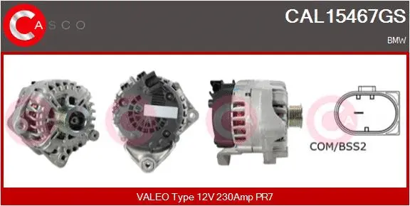 Alternator (CAL15467GS)