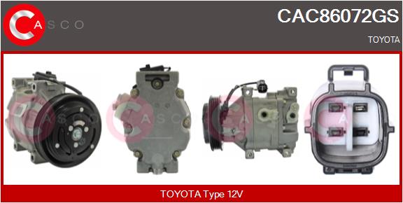 Compressor, air conditioning (CAC86072GS)