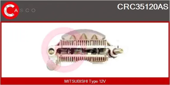 Rectifier, alternator (CRC35120AS)