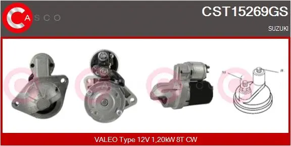 Starter (CST15269GS)