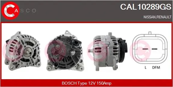 Alternator (CAL10289GS)