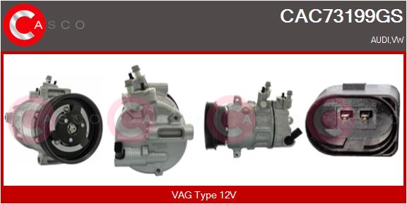 Compressor, air conditioning (CAC73199GS)