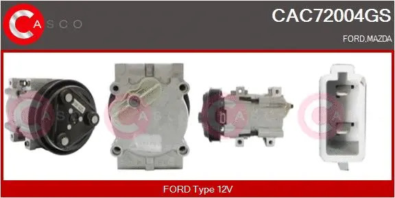 Compressor, air conditioning (CAC72004GS)
