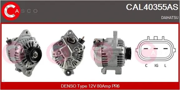 Alternator (CAL40355AS)