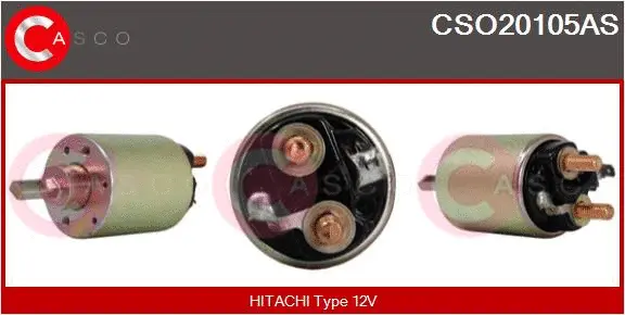 Solenoid Switch, starter (CSO20105AS)