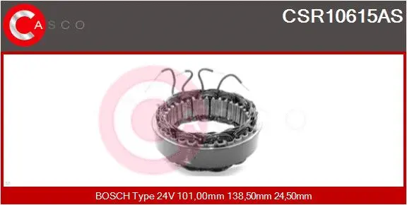 Stator, alternator (CSR10615AS)