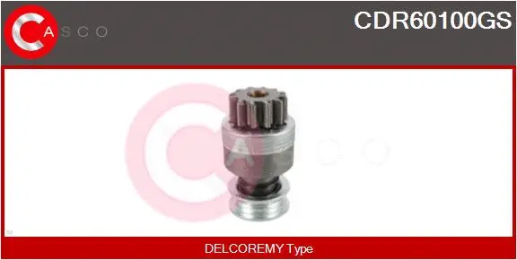 Pinion, starter (CDR60100GS)