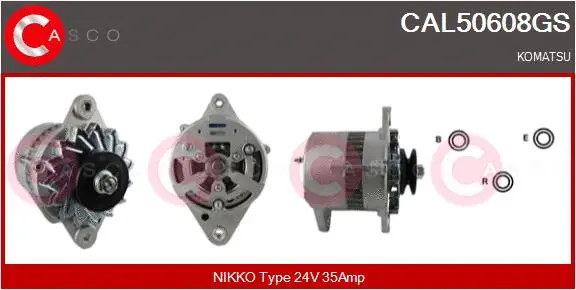 Alternator (CAL50608GS)