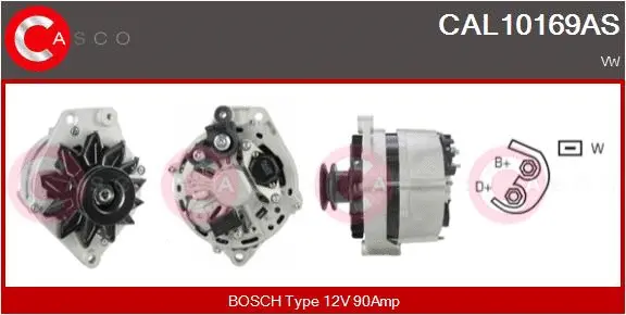 Alternator (CAL10169AS)