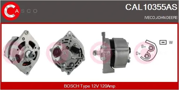 Alternator (CAL10355AS)