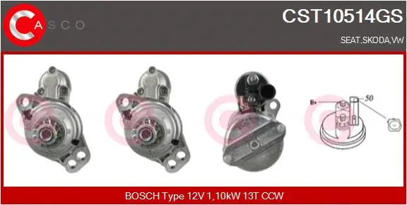 Starter (CST10514GS)