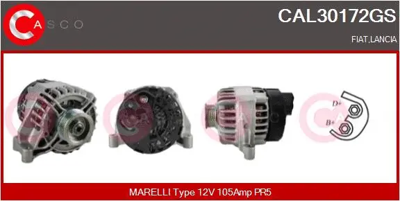 Alternator (CAL30172GS)