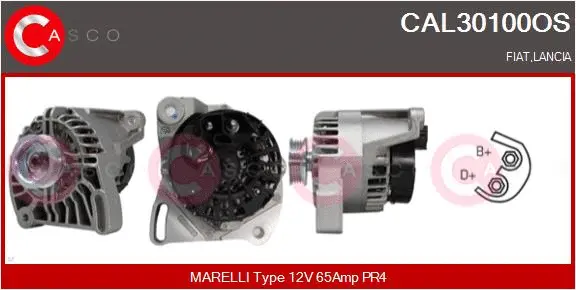 Alternator (CAL30100OS)