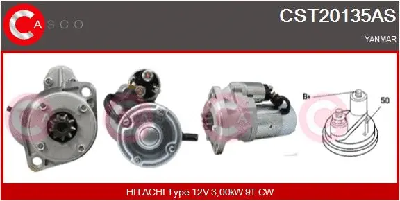 Starter (CST20135AS)