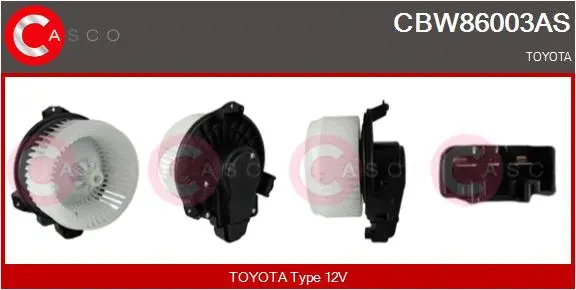 Interior Blower (CBW86003AS)