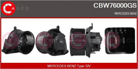 Interior Blower (CBW76000GS)