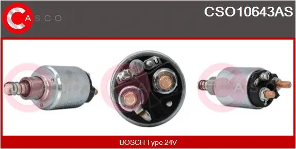 Solenoid Switch, starter (CSO10643AS)