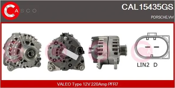 Alternator (CAL15435GS)