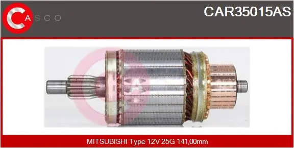 Armature, starter (CAR35015AS)