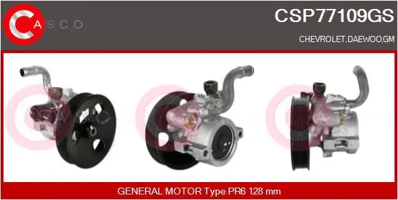 Hydraulic Pump, steering (CSP77109GS)