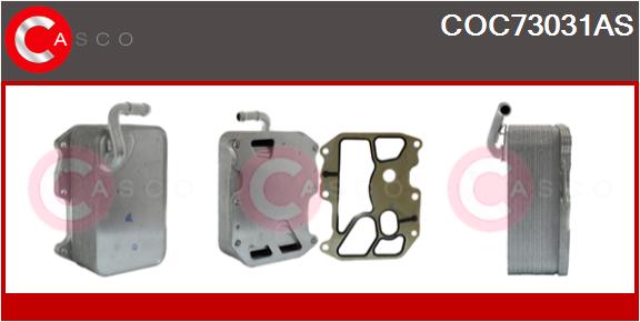 Oil Cooler, engine oil (COC73031AS)