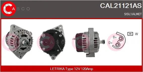 Alternator (CAL21121AS)