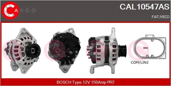 Alternator (CAL10547AS)