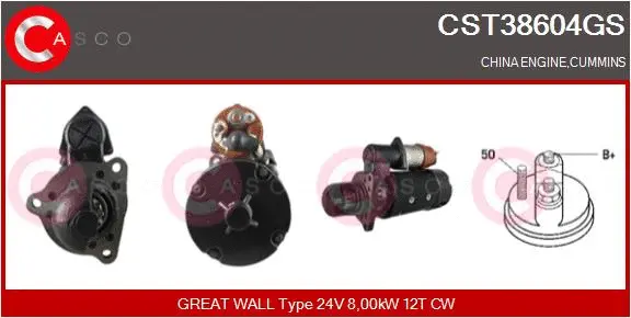 Starter (CST38604GS)