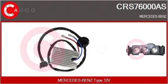 Resistor, interior blower (CRS76000AS)