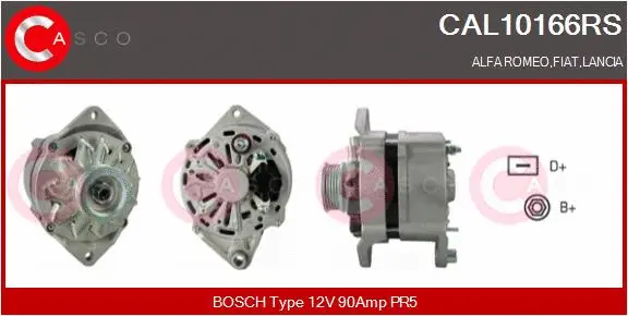 Alternator (CAL10166RS)