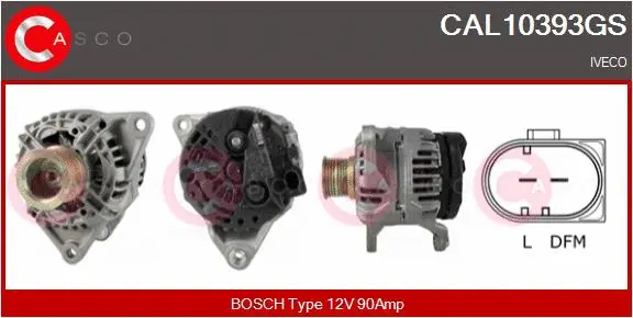 Alternator (CAL10393GS)