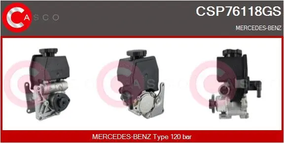 Hydraulic Pump, steering (CSP76118GS)