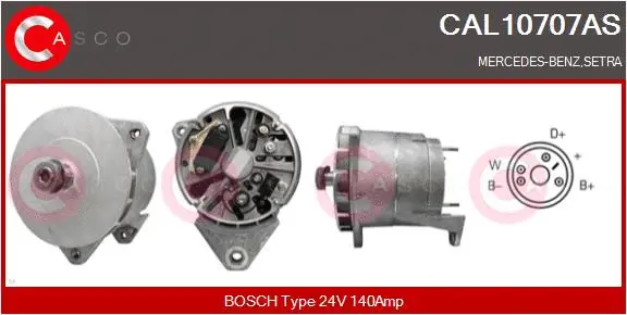 Alternator (CAL10707AS)