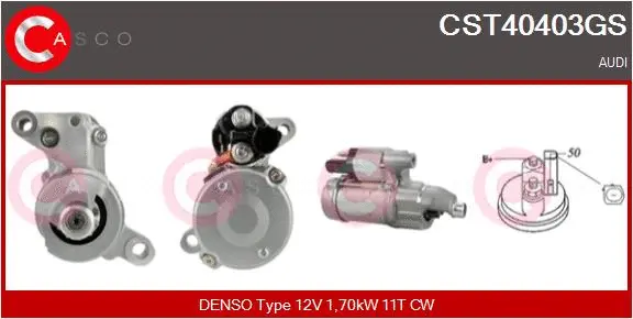 Starter (CST40403GS)