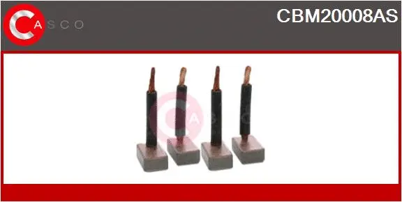 Carbon Brush, starter (CBM20008AS)