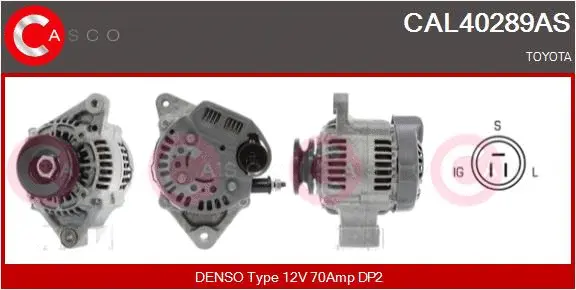 Alternator (CAL40289AS)