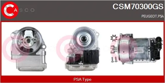 Electric Motor, steering gear (CSM70300GS)