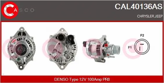 Alternator (CAL40136AS)