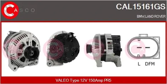 Alternator (CAL15161GS)