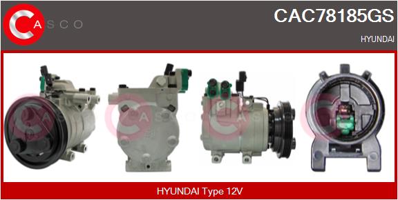 Compressor, air conditioning (CAC78185GS)