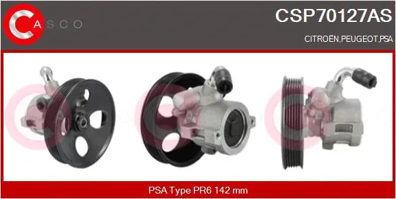 Hydraulic Pump, steering (CSP70127AS)