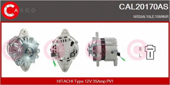 Alternator (CAL20170AS)