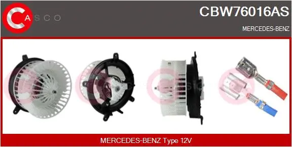 Interior Blower (CBW76016AS)