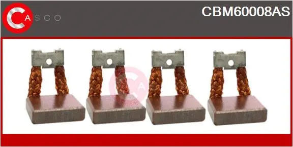 Carbon Brush, starter (CBM60008AS)