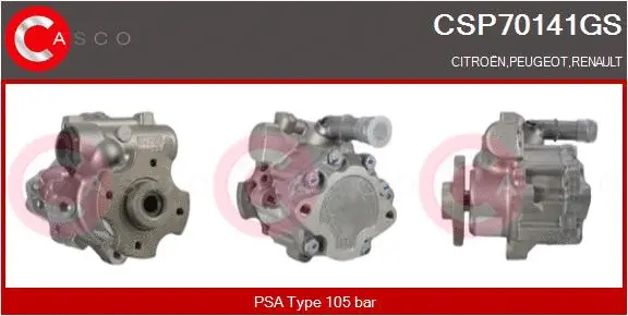 Hydraulic Pump, steering (CSP70141GS)