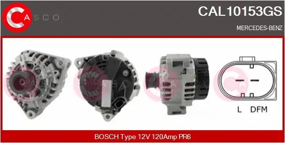 Alternator (CAL10153GS)
