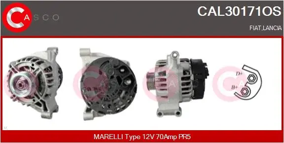 Alternator (CAL30171OS)