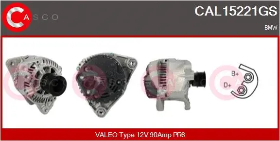 Alternator (CAL15221GS)