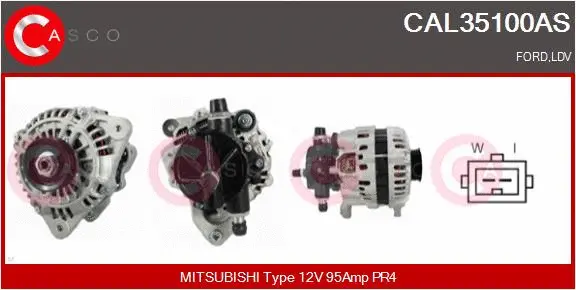 Alternator (CAL35100AS)